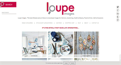 Desktop Screenshot of loupeimages.com